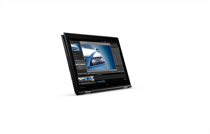 ThinkPad X1 Yoga、タブレットモード